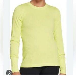 CALIA by Carrie Underwood Yellow Crewneck Top